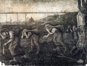 Dem der bærer byrderne. The bearers of the burden. 1881. Wikimedia.org.