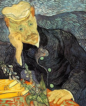 Van Gogh maleri af Dr. Gachet