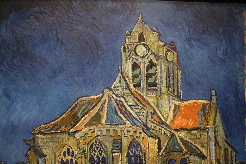 Vincent Van Gogh kirken i Auvers sur Oise Wikipedia
