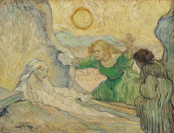 Lazarus Vincent van Gogh maleri