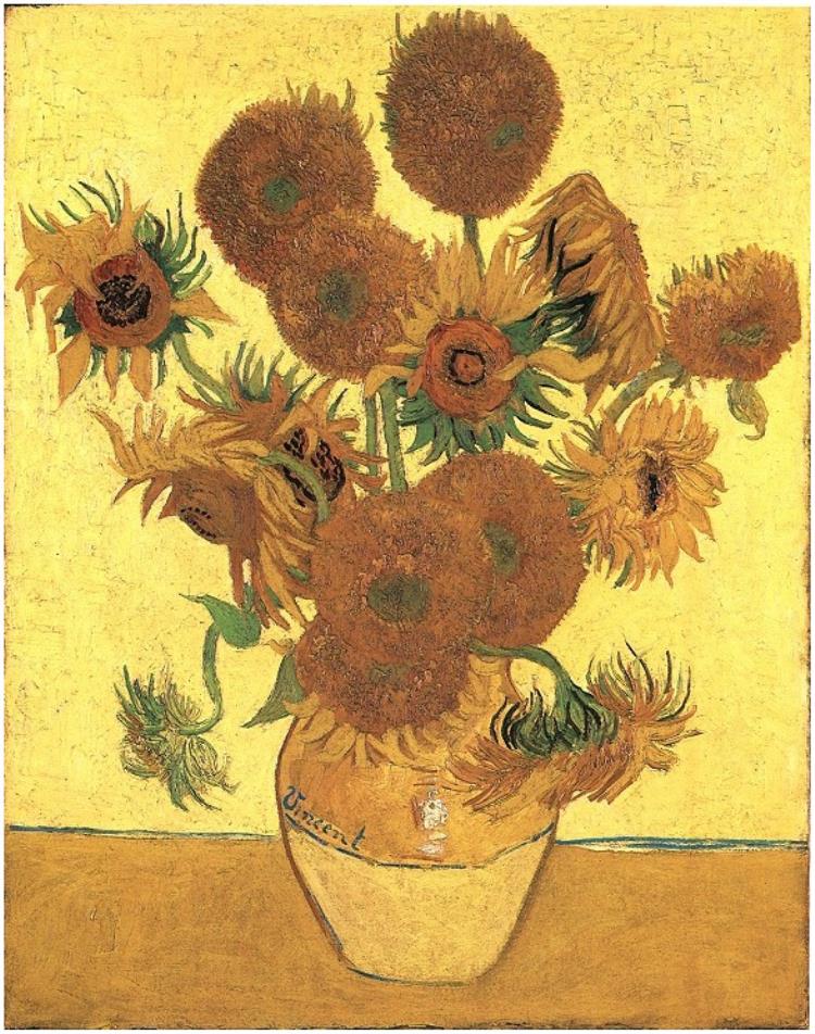 Solsikker af Vincent Van Gogh