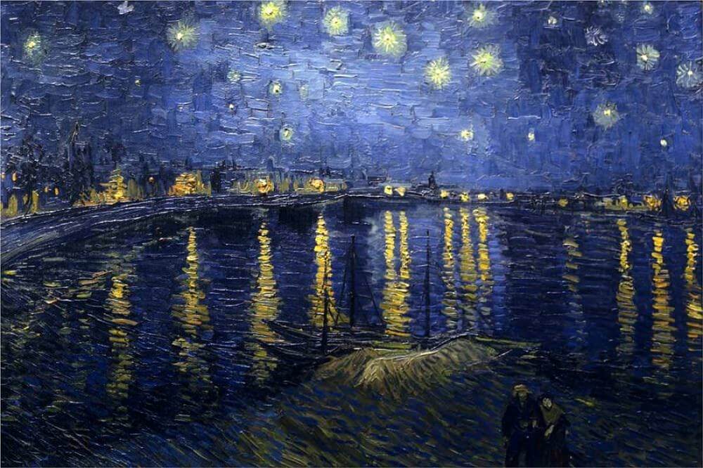 Stjerner over Rhone. Van Gogh