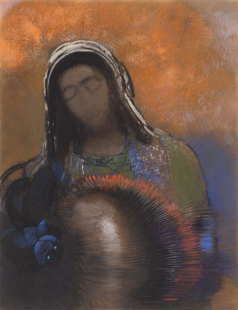 Odilon-Redon-Le-Sacre-Coeur-Le-Boudha